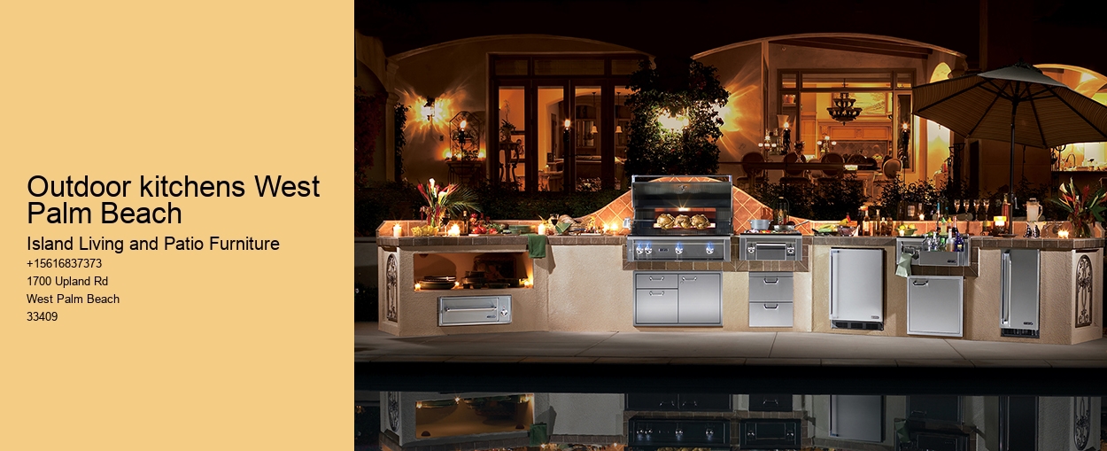 Outdoor kitchens West Palm Beach
