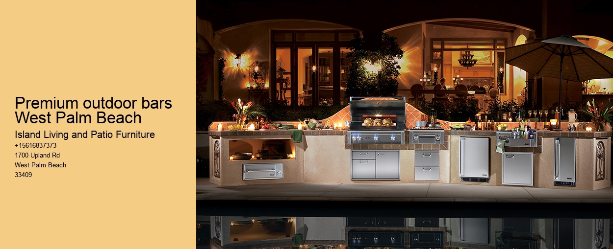 Premium outdoor bars West Palm Beach